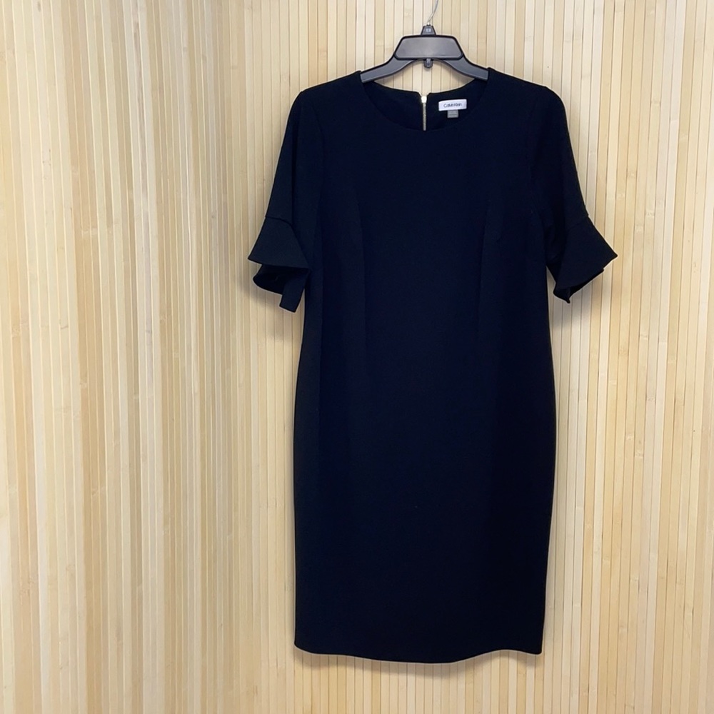 Perfect black Calvin Klein 16W dress.